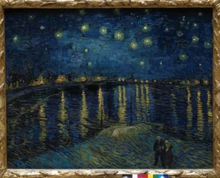 Noche estrellada sobre el Ródano
